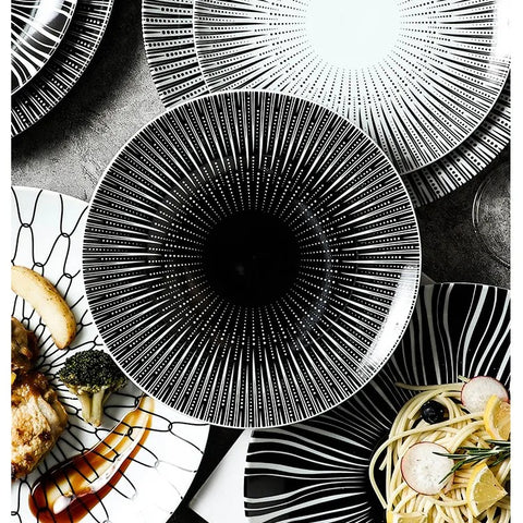 Tokyo Linear Porcelain Plate