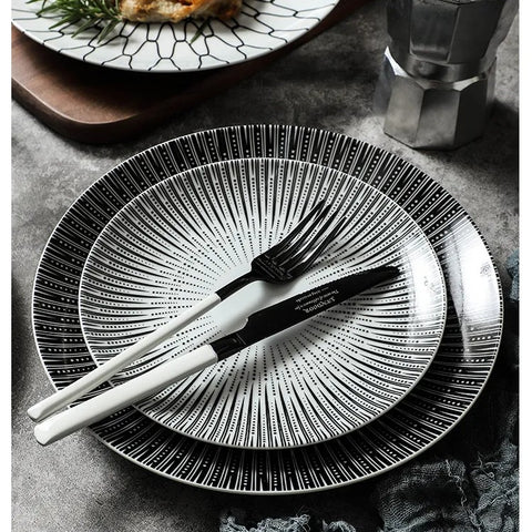 Tokyo Linear Porcelain Plate