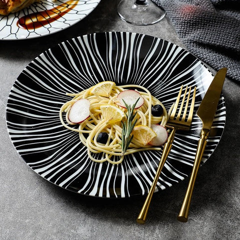 Tokyo Linear Porcelain Plate