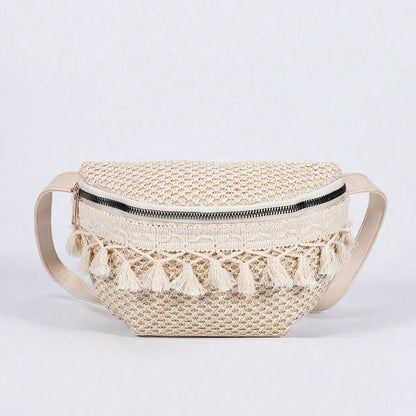 SOLEA MINI STRAW CROSSBODY