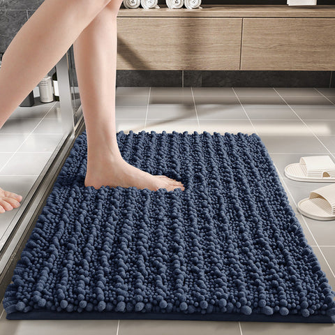 Super Absorbent Chenille Bathroom Mat