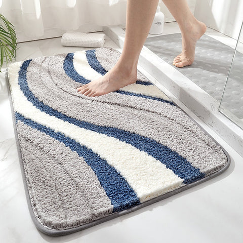 Soft Plush Bathroom Mat Non-Slip