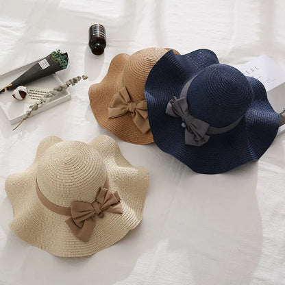 LUNA PEARL BOW SUN HAT