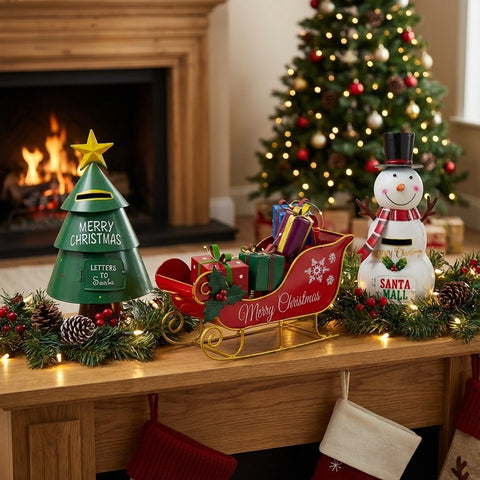 Christmas Iron Figurine Ornament