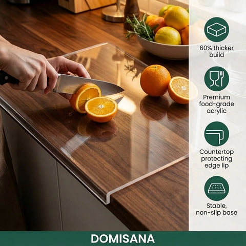 Acrylic Countertop Cutting Board - 60% Thicker