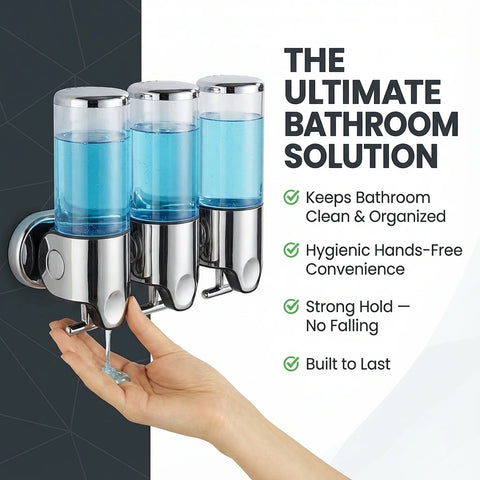 Wall-Mounted Soap Dispenser