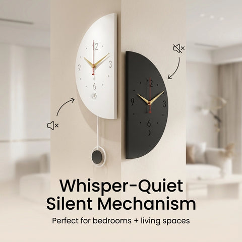 Luxury Dual-Sided Corner Wall Clock