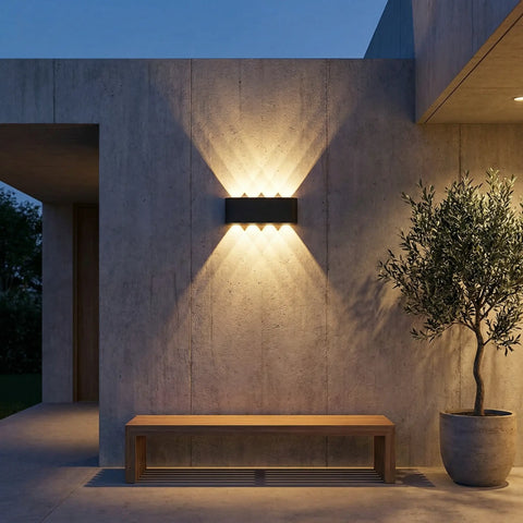 Modern Indoor/Outdoor Wall Light