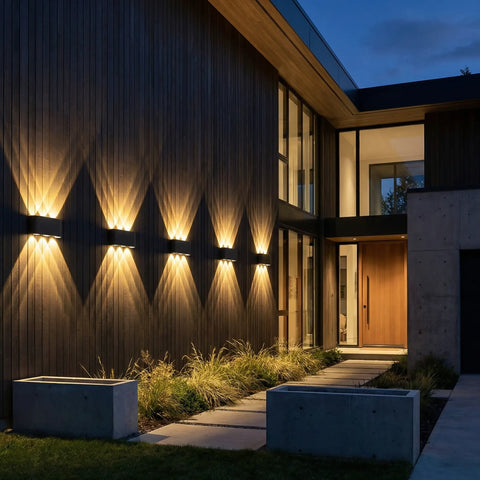 Modern Indoor/Outdoor Wall Light