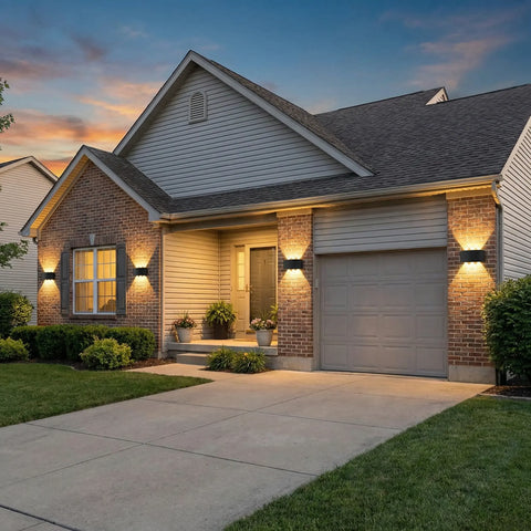 Modern Indoor/Outdoor Wall Light