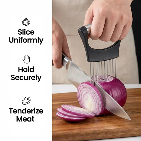 SafeSlice Vegetable Holder Set