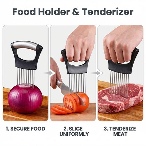 SafeSlice Vegetable Holder Set