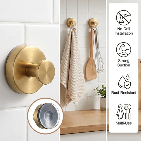 Stainless Steel Suction Hooks