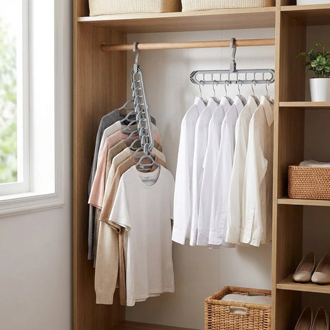 Domisana SpaceLift Closet Hanger System (3-Pack)