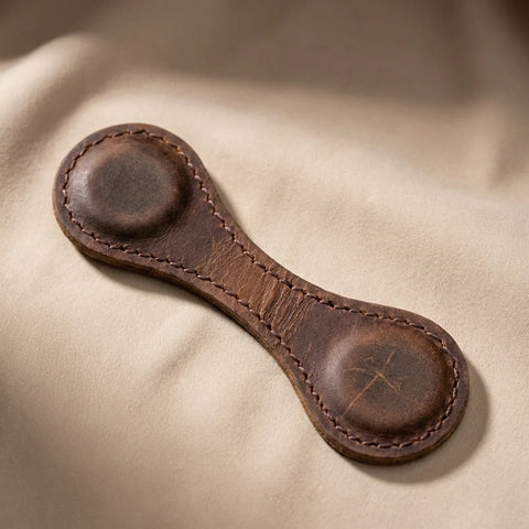 Handmade Magnetic Leather Bookmark