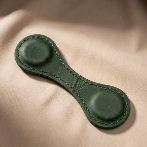 Handmade Magnetic Leather Bookmark