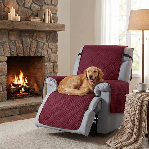 Waterproof Recliner Slipcover - Non Slip & Pet Friendly