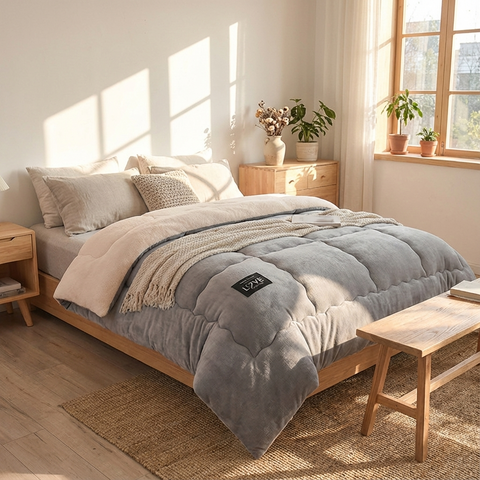 Premium Weighted Sherpa Winter Blanket