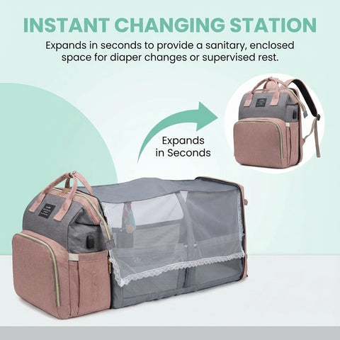 Babysana™ 3 in 1 Diaper Backpack