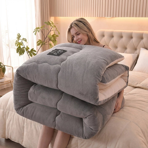 Premium Weighted Sherpa Winter Blanket