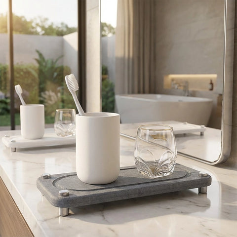 The InstaDry Stone Sink Tray