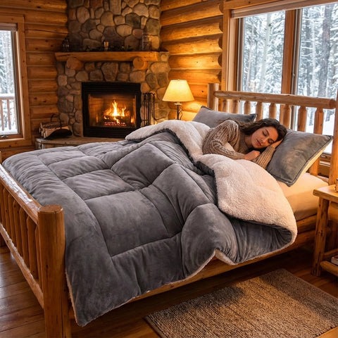 Thickened Luxury Weighted Winter Blanket