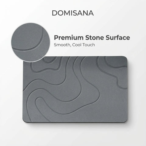 Fast-Dry Diatomite Stone Bath Mat