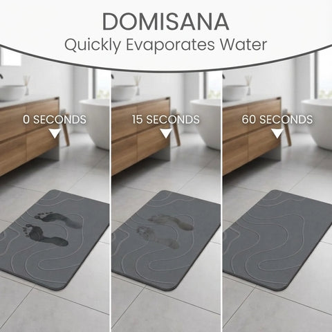 Fast-Dry Diatomite Stone Bath Mat