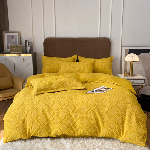 Vintage Tufted Bedding Set - 4PCS