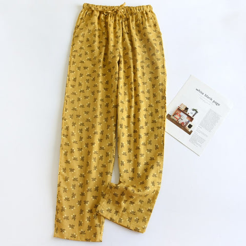Women's Cotton Gauze Pajama Pants