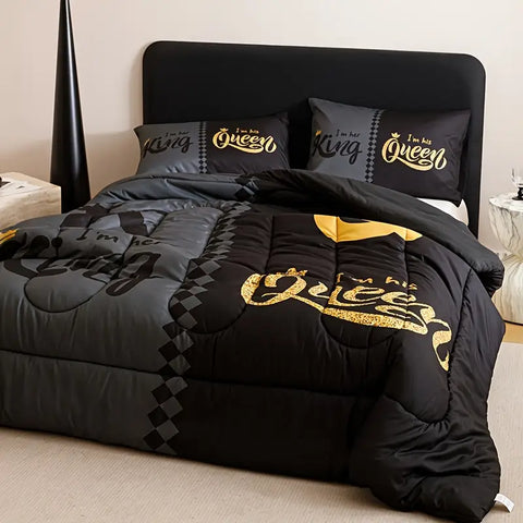 King & Queen Duvet Cover Bedding Set