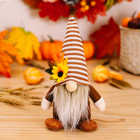 Fall Harvest Gnome Table Decor