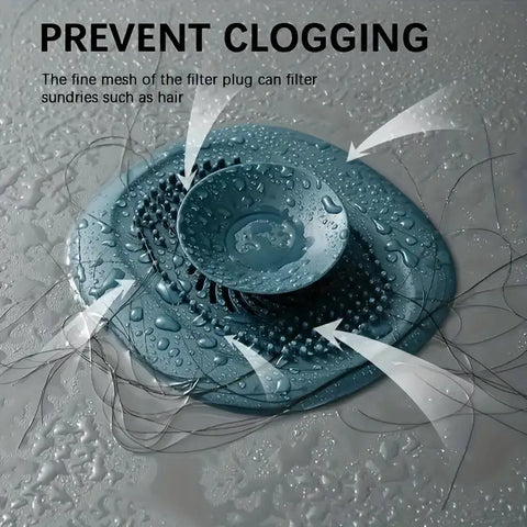 Silicone Odor-Blocking Drain Cover
