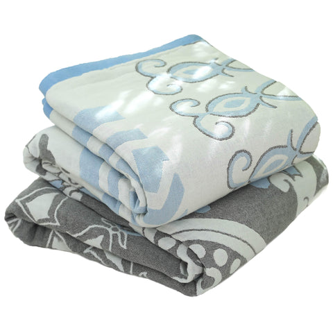 Cotton Gauze Quilt - Geometric & Boho Pattern