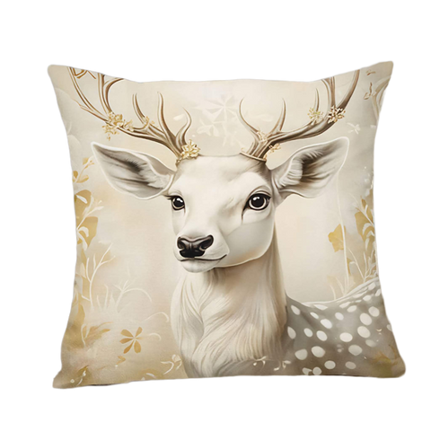 Vintage Gold Christmas Cushion Covers