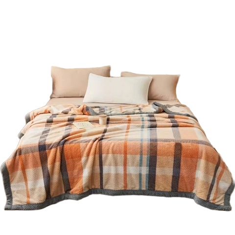 Plaid Throw Blanket - Super Warm with Timeless Pattern