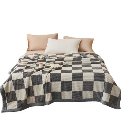 Plaid Throw Blanket - Super Warm with Timeless Pattern