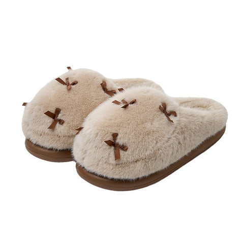 Women's Fuzzy House Slippers