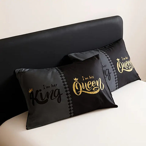 King & Queen Duvet Cover Bedding Set