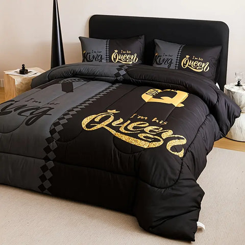 King & Queen Duvet Cover Bedding Set