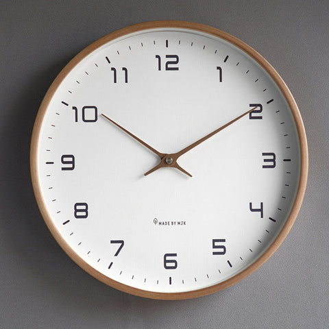 Modern Wooden Wall Clock