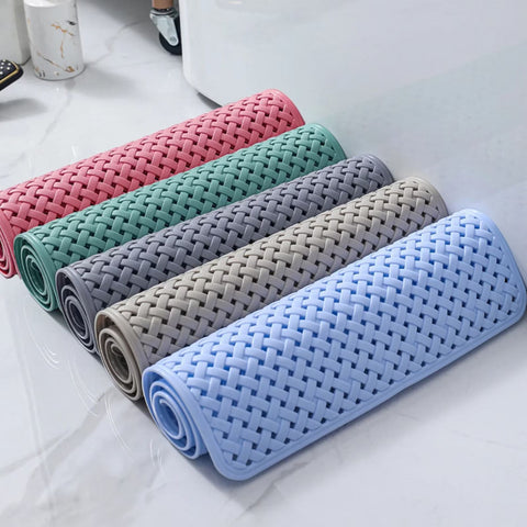 Flexible Anti-Slip Bathroom Mats – Quick-Dry Shower Mats for Tubs and Wet Floors