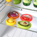 Assorted food pods inside refrigerator