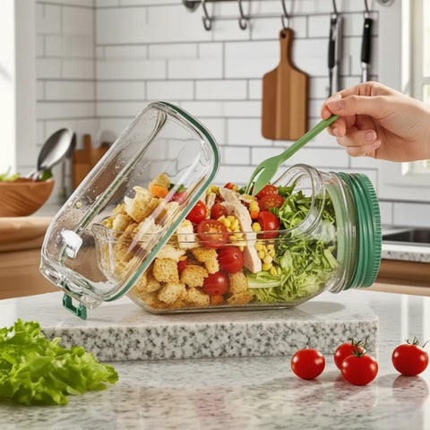 Salad Shaker Jar