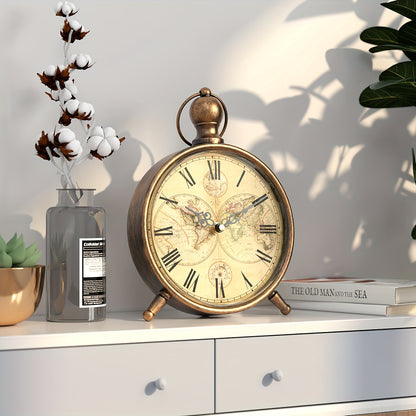 WORLDTIME VINTAGE DESK CLOCK