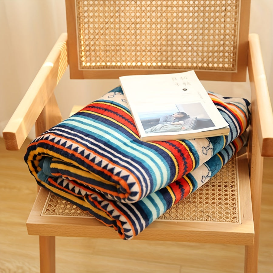 BOHO COZY FLEECE BLANKET