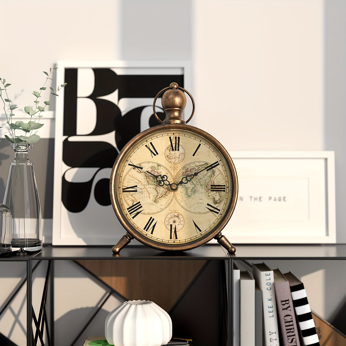 WORLDTIME VINTAGE DESK CLOCK