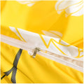 Secure zipper detail on microfiber duvet cover – soft and breathable bedding