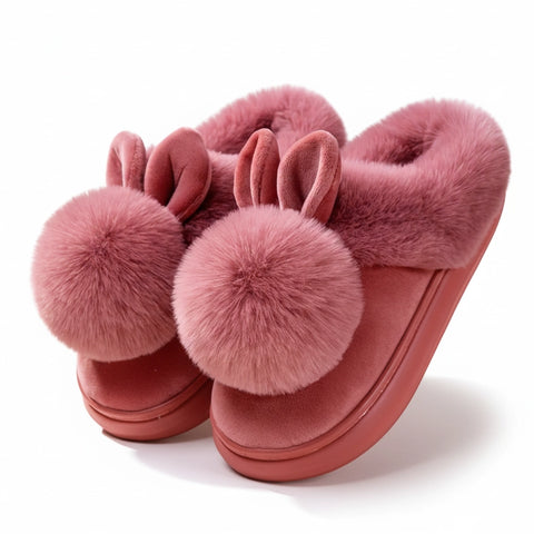 Bunny Plush Slippers