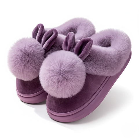 Bunny Plush Slippers